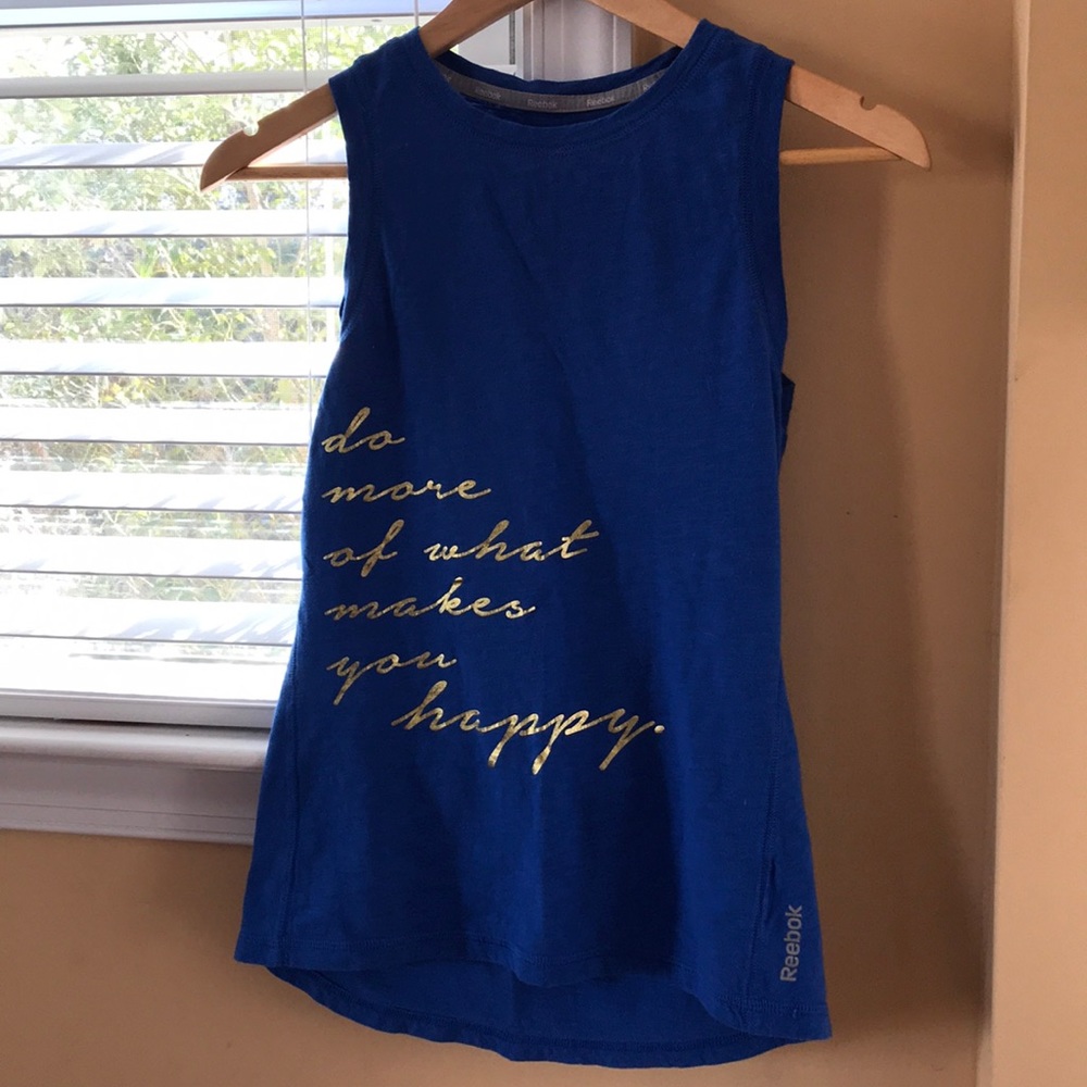 Inspirational quote muscle tank